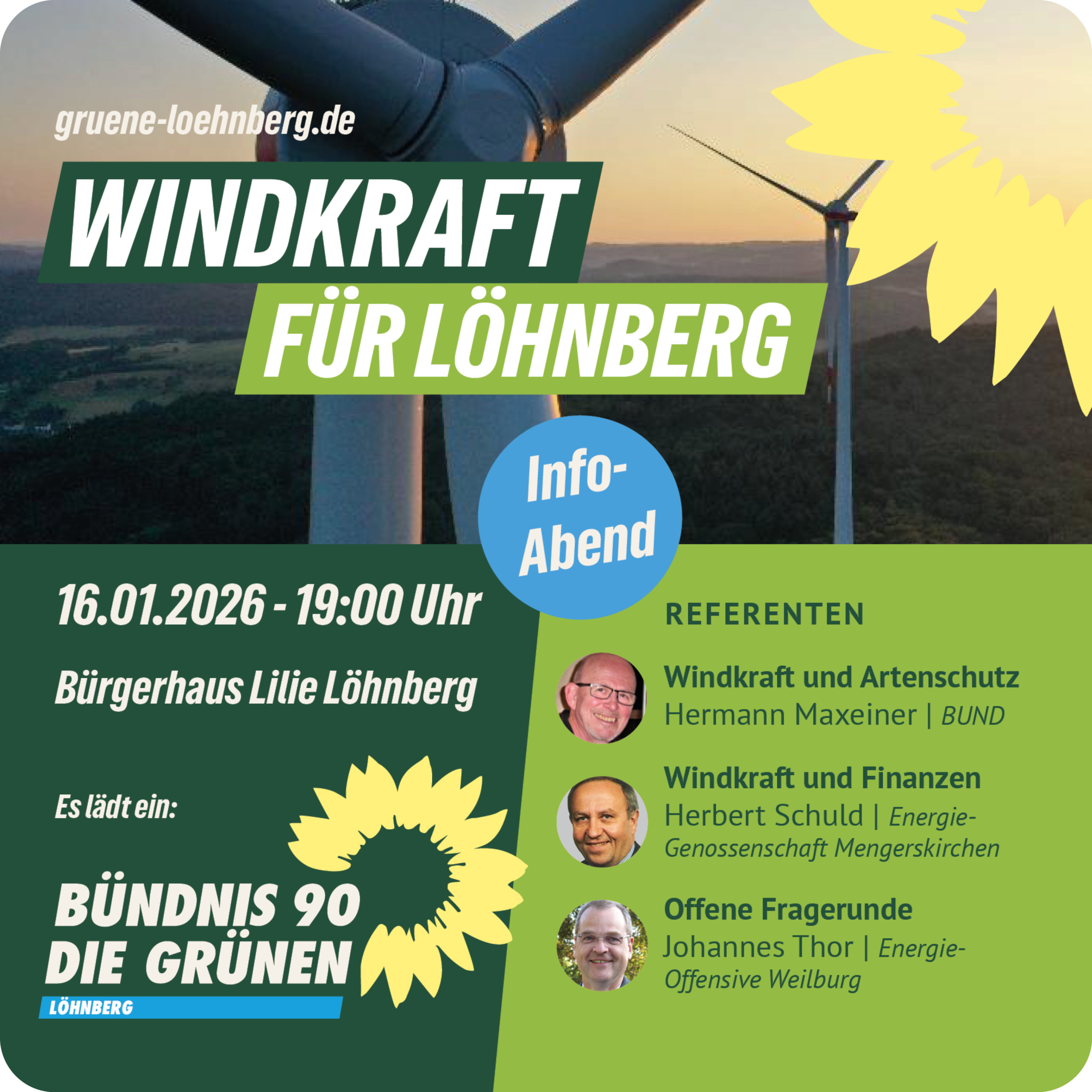 Einladung: Infoabend am 16.01.2026